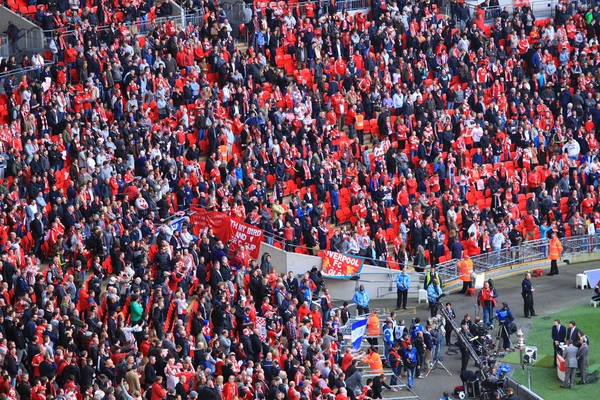 Liverpool vs everton fa Cupu semi final 2012 — Stock fotografie