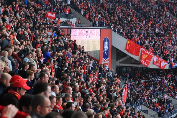 Semi de Copa de fa para everton de vs Liverpool final 2012 — Fotografia de Stock
