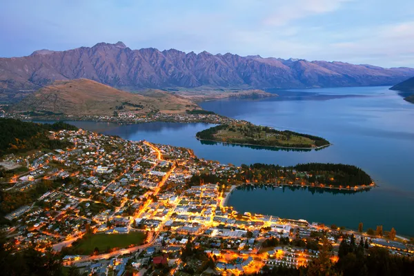 Queenstown Новая Зеландия — стоковое фото