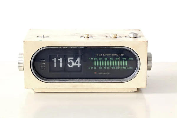 Vintage klockradio set — Stockfoto