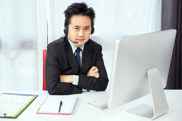 Tele Conferentie — Stockfoto