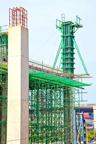 Under construction site, vertical — Stock Photo, Image