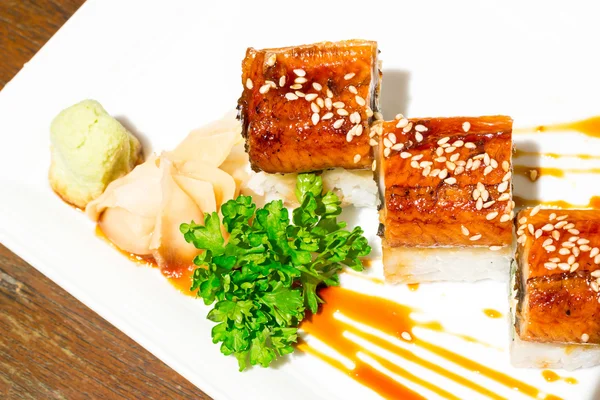 Unagi roll — Stock Photo, Image