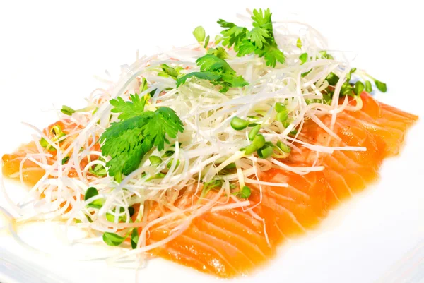 Salmon seshimi — Stock Photo, Image
