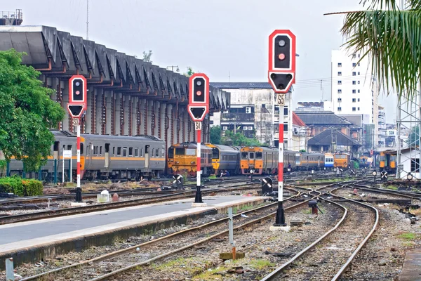 Bangkok Estación de tren Tailandia — Foto de Stock