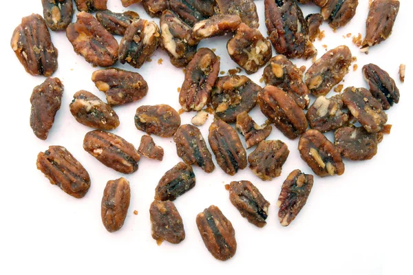 Haufen Kaffeepecan — Stockfoto