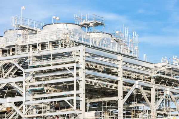 Fábrica de refinaria de gás natural liquefeito — Fotografia de Stock