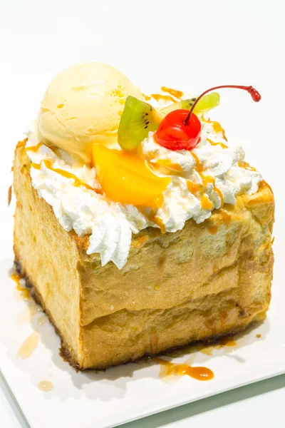 Honey toast — Stock Photo, Image