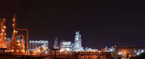 Raffinaderij plant — Stockfoto