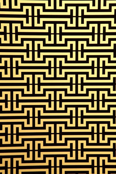 노란색에과 부 강철 막대 패턴을 닫습니다. — 스톡 사진