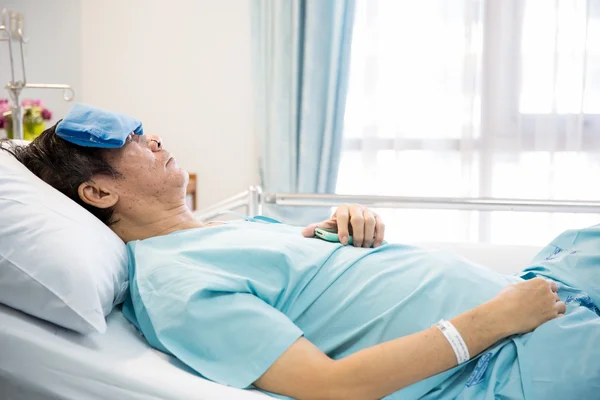 Mature senior man Patient — Stock Photo, Image