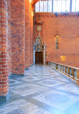 Blue salon stockholm city Hall