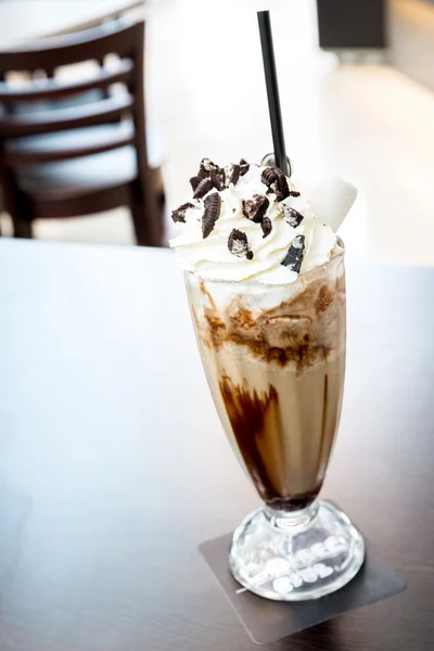 Iced mocha coffee — Stock Photo, Image