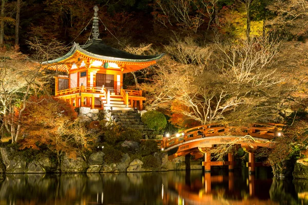 Templo Daigoji Kyoto Japão noite — Fotografia de Stock