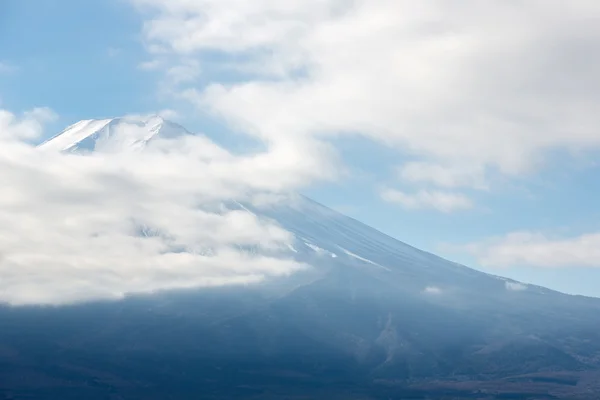 Góra fuji Japonii zachmurzony — Zdjęcie stockowe