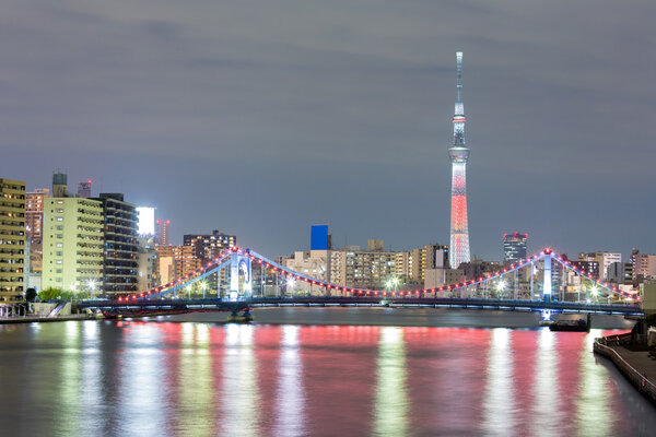Tokyo skytree night