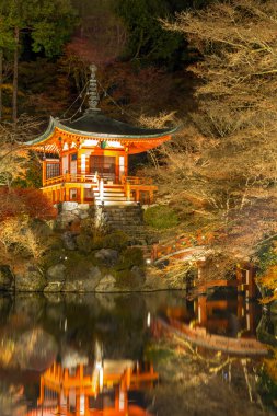 daigoji Tapınağı kyoto Japonya gece