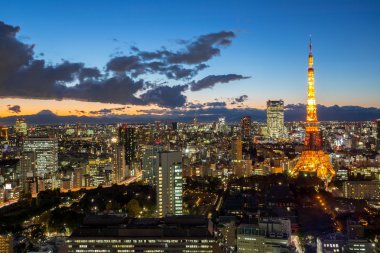 Tokyo Tower dusk