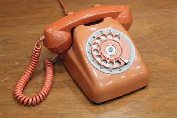 Retro telefon — Stockfoto