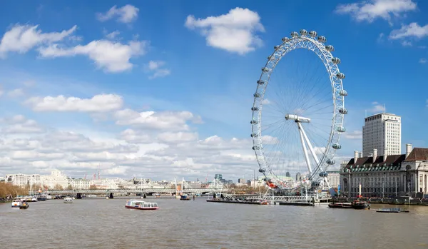 Panorama de London Eye —  Fotos de Stock