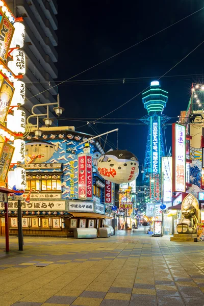 Tsutenkaku Tower Shinsekai Osaka — Stock Photo, Image