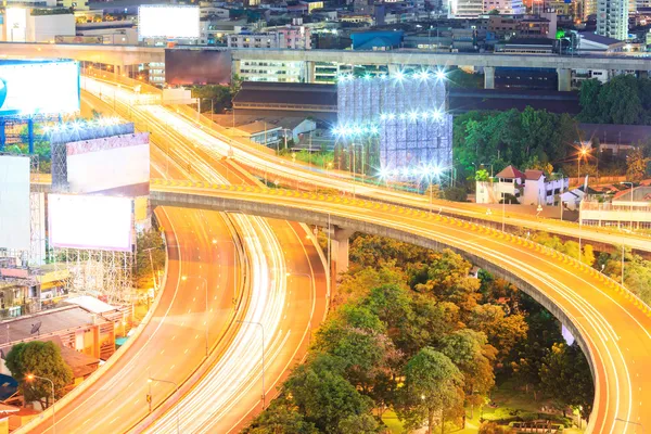 Autostrada centro Bangkok — Foto Stock