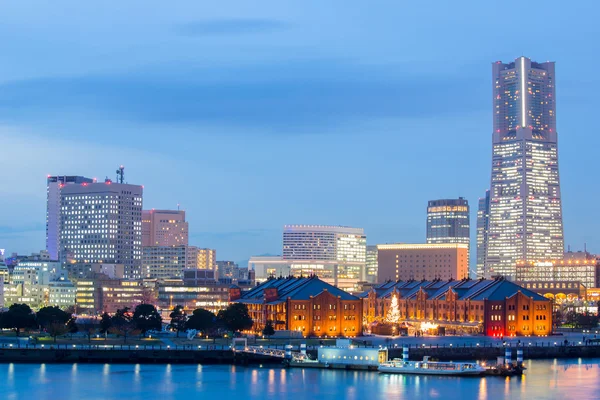 Yokohama Panorama budova — Stock fotografie