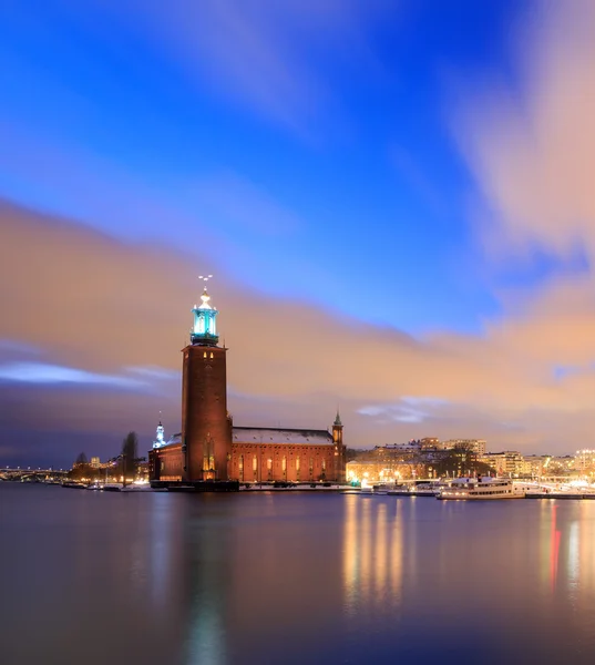 Ayuntamiento de Estocolmo Suecia — Foto de Stock