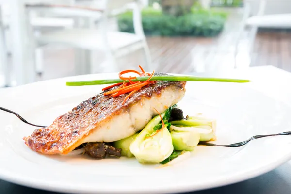 Barramundi-Steak — Stockfoto