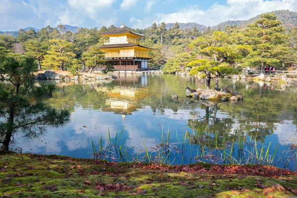 Kinkakuji tempel in kyoto japan — Stockfoto