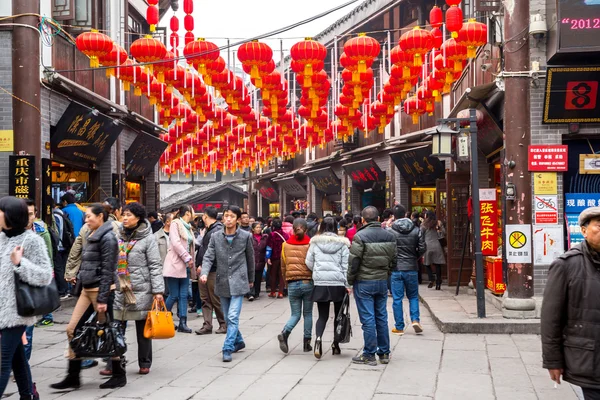 Chiny chongqing starożytnego miasta ciqikou — Zdjęcie stockowe