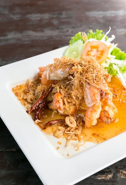 Deep fried shrimp — Stock Photo, Image