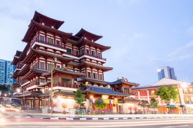 Singapur buddha tooth relic Tapınağı
