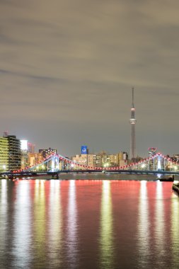 Tokyo skytree gece