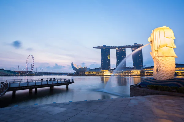 Merlion de Singapour — Photo