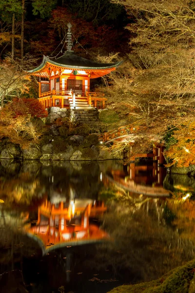 Daigoji Tapınağı gece kyoto — Stok fotoğraf