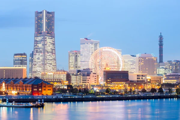 Horizonte de yokohama — Foto de Stock