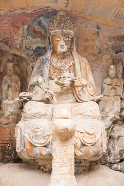 Baodingshan dazu Rock Carving — Stockfoto