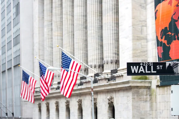 Wall Street — Fotografia de Stock