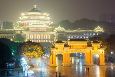 Chongqing insanların büyük salon