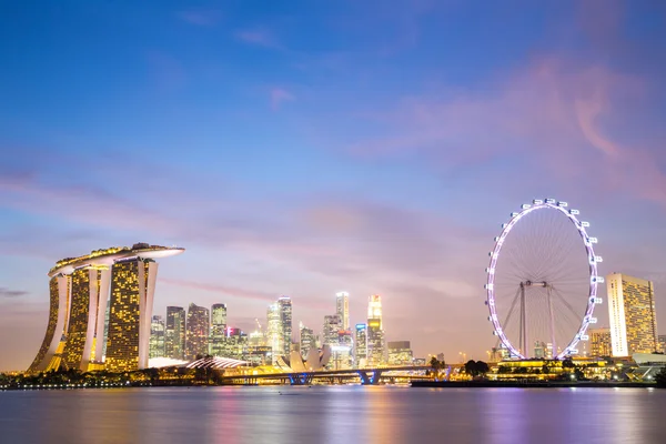 Centru města Singapur — Stock fotografie