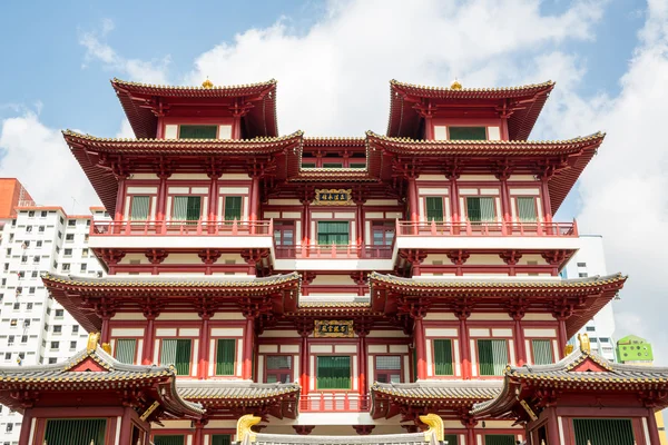 Singapore buddha dente reliquia tempio — Foto Stock