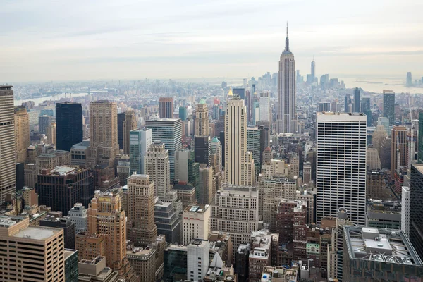 Ciudad de Nueva York skyline — Foto de Stock