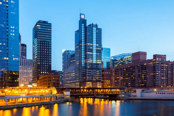 Chicago Centro città — Foto Stock