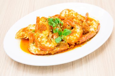 sarımsak sosu nehir karides