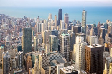 Chicago şehir merkezine