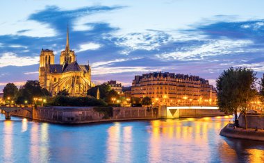 Notre dame Katedrali panorama