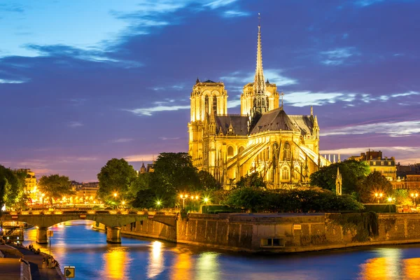 Katedra Notre Dame w Paryżu — Zdjęcie stockowe