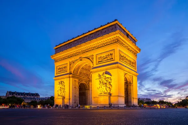 Arc triomphe a párizsi — Stock Fotó