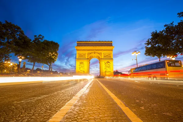 弧的凯旋门巴黎 — 图库照片